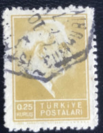 Türkiye - Turkije - Turquie - P4/43 - (°)used - 1942 - Michel 1134 - Ismet Inonü - Gebraucht