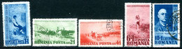 . ROMANIA 1938 Grigorescu Centenary Set  Used.  Michel 564-68 - Usado