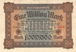 1 Mio 1923 AU/EF (II) P-MM 064699 - 1 Million Mark