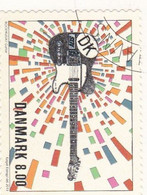 Danemark YV 1716 Par 4 O 2013 Guitare - Used Stamps