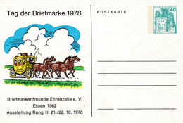 BRD, PP 100 D2/009, BuSchl. 40, Essen, Tag Der Briefmarke 1978 - Private Postcards - Mint