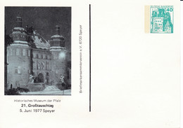 BRD, PP 100 D2/039b, BuSchl. 40,  Speyer, Historisches Museum - Privatpostkarten - Ungebraucht