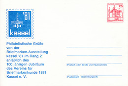 BRD, PP 146 C2/001a, BuSchl. 25,  Kassel  `81 - Cartoline Private - Nuovi