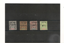 1904 N° Y/T: 49/52 (*) - Unused Stamps