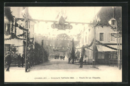 CPA Charolles, Concours Agricole 1909, Route De La Clayette - Charolles