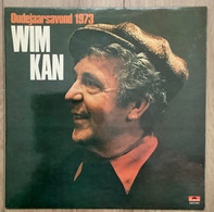 LP.- WIM KAN. OUDEJAARSAVOND 1973. Met Ru Van Veen Aan De Vleugel. Polydor. - Cómica