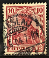 DEUTSCHES REICH 1905 - Canceled - Mi 86 - 10pf - Germania - Used Stamps