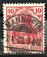 DEUTSCHES REICH 1905 - Canceled - Mi 86 - 10pf - Germania - Used Stamps