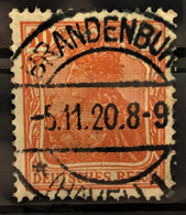 DEUTSCHES REICH 1920 - BRANDENBURG Cancel - Mi 141 - 10pf - Germania - Used Stamps
