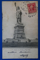 C ETATS UNIS  BELLE CARTE 1897 NEW YORK  POUR VIZILLE FRANCE+ AFFRANCHISSEMENT PLAISANT - Brieven En Documenten