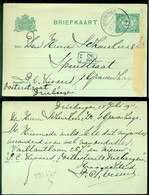 Nederland 1911 Briefkaart Van Driebergen Naar 's Gravenhage Geuzendam 80 A II - Interi Postali