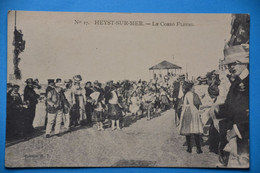 Heyst-sur-Mer 1908: Le Corso Fleuri Très Animée, Rare - Heist