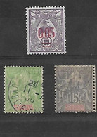 1395  Lot De 3 Timbres Nouvelles Calédonie Voir Scan - Andere & Zonder Classificatie