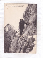Delcampe - CPA :  14 X 9  -  Environs De SALLANCHES  -  Pointe  Percée  -  Le Départ De L'Arête Du Doigt - Sallanches