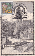 2495 - Österreich - Niederösterreich , Kamptal , Schönberg , Pfarrkirche - Nicht Gelaufen 1992 - Rosenburg