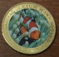 34 MONTPELLIER AQUARIUM MARE NOSTRUM POISSON CLOWN AB 2011 MÉDAILLE ARTHUS BERTRAND JETON MEDALS TOKENS COINS - 2011