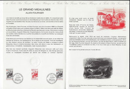 France 1986 Y&T 2443. Document Officiel. Centenaire De La Naissance D'Henri Alain-Fournier - Ecrivains