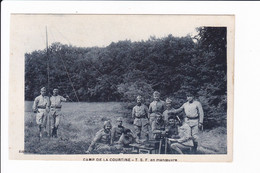 CAMP DE LA COURTINE - T.S.F. En Manœuvre - Maniobras