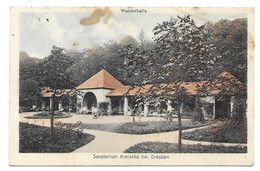 8216  KREISCHA, SANATORIUM WANDELHALLE  1915 - Kreischa