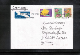 South Africa 2010 Interesting Airmail Letter - Briefe U. Dokumente