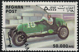 Afghanistan 1999 Oblitéré Used Transports Racing Car Voiture De Course De 1941 SU - Afghanistan