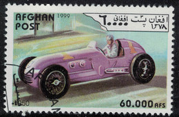 Afghanistan 1999 Oblitéré Used Transports Racing Car Voiture De Course De 1950 SU - Afghanistan