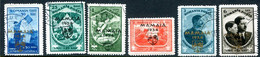 ROMANIA 1934 Mamaia Scout Jamboree Set  Used.  Michel 468-73 - Gebruikt