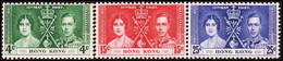 1937. HONG KONG. Coronation. Complete Set With 3 Stamps. Never Hinged. (Michel 136- 138) - JF411145 - Neufs