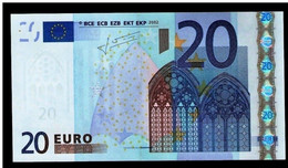 20 EURO - U014 C4 - (M) PORTUGAL - Trichet  U014C4 -  UNC - NEUF - NEW Bankfrisch - 20 Euro