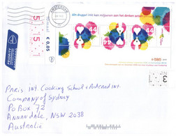 (AA 13 A)  Netherlands Posted To Australia - M/s  Stamps - Storia Postale