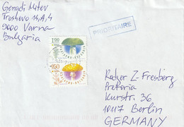 Bulgaria Cover Germany - 2014 - Mushrooms - Storia Postale