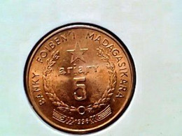 Madagascar 5 Francs 1995 KM 21 - Madagaskar