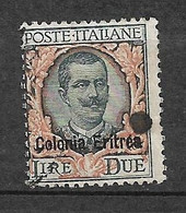 Erythrée Colonie Italienne  N° 97 Oblitéré B/TB        - Erythrée