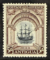 1932 5s Black And Chocolate Tercentenary, SG 90, Fine Cds Used. For More Images, Please Visit Http://www.sandafayre.com/ - Altri & Non Classificati