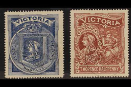 VICTORIA 1897 Jubilee And Hospital Charity Complete Set, SG 353/54, Superb Cds Used, Fresh. (2 Stamps) For More Images,  - Andere & Zonder Classificatie