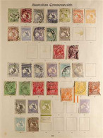 1913 - 1927 OLD TIME COLLECTION ON "IMPERIAL" PAGES Nice Old Time Mint And Used Collection With 1913 Vals To 2s, 1913 6d - Andere & Zonder Classificatie