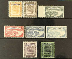 1942-1944 JAPANESE OCCUPATION 4c, 5c, 6c 81c, 12c, 15c, 25c And 50c Values, Never Hinged Mint With Usual Gum Toning (7 S - Brunei (...-1984)