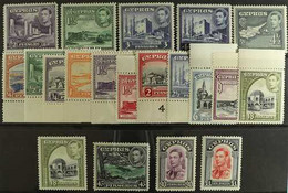 1938 Geo VI Set Complete Incl 18pi Shade, SG 151/63, 160a, Very Fine Never Hinged Mint. (20 Stamps) For More Images, Ple - Altri & Non Classificati