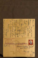 GRAHAMLAND - U.S.A. BASE "J", GRAHAM COAST 1959 US Reply Card, With Message From A Collector, Duly Returned To Him With  - Falklandinseln