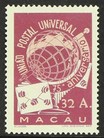 1949 75th Anniversary Of UPU 32a Purple (SG 424, Mi 359), Never Hinged Mint. For More Images, Please Visit Http://www.sa - Altri & Non Classificati