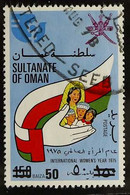 1978 SCARCE SURCHARGE 50b On 150b International Women's Year (SG 213, Mi 191), Very Fine Used. For More Images, Please V - Oman