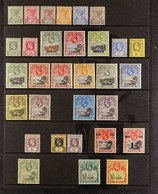 1890-1935 OLD TIME MINT COLLECTION. An All Different Mint Only Collection Presented On A Pair Of Stock Pages That Includ - Sint-Helena