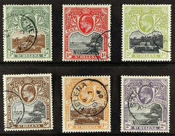 1903 Pictorial Set, SG 46/52, Fine Cds Used. (6 Stamps) For More Images, Please Visit Http://www.sandafayre.com/itemdeta - Sint-Helena