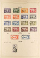 1938-67 FINE USED COLLECTION Including 1938-44, 1953-59 And 1961-65 Definitive Sets Plus Commemoratives Etc. Very Fine C - Sint-Helena