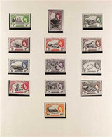 1953-1970 COMPLETE MINT A Complete Basic Run For The Period, SG 152/171 & 176/260, Very Fine Mint, Some Never Hinged. (1 - Sint-Helena