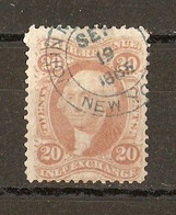 Etats-Unis 1865 - 20c Washington -  SC R41C - Revenue Stamp - Fiscal - Inland Exchange - Steuermarken