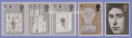 GREAT BRITAIN 1969  CHARLES INVESTITURE PRINCE OF WALES  U.M. S.G. 802-806 - Ongebruikt
