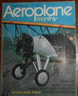 Aéroplane Monthly. January 1975. - Sonstige & Ohne Zuordnung