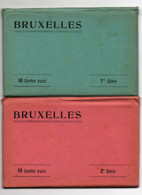 Bruxelles 10 Cartes Vues Série 1 Et 2 - Lots, Séries, Collections