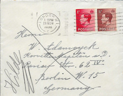 GB Great Britain - 1936 COVER LONDON TO BERLIN - 1665 - Storia Postale